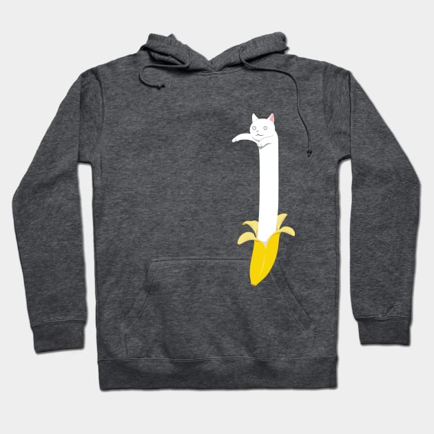 Banana cat Hoodie by Design2Heart